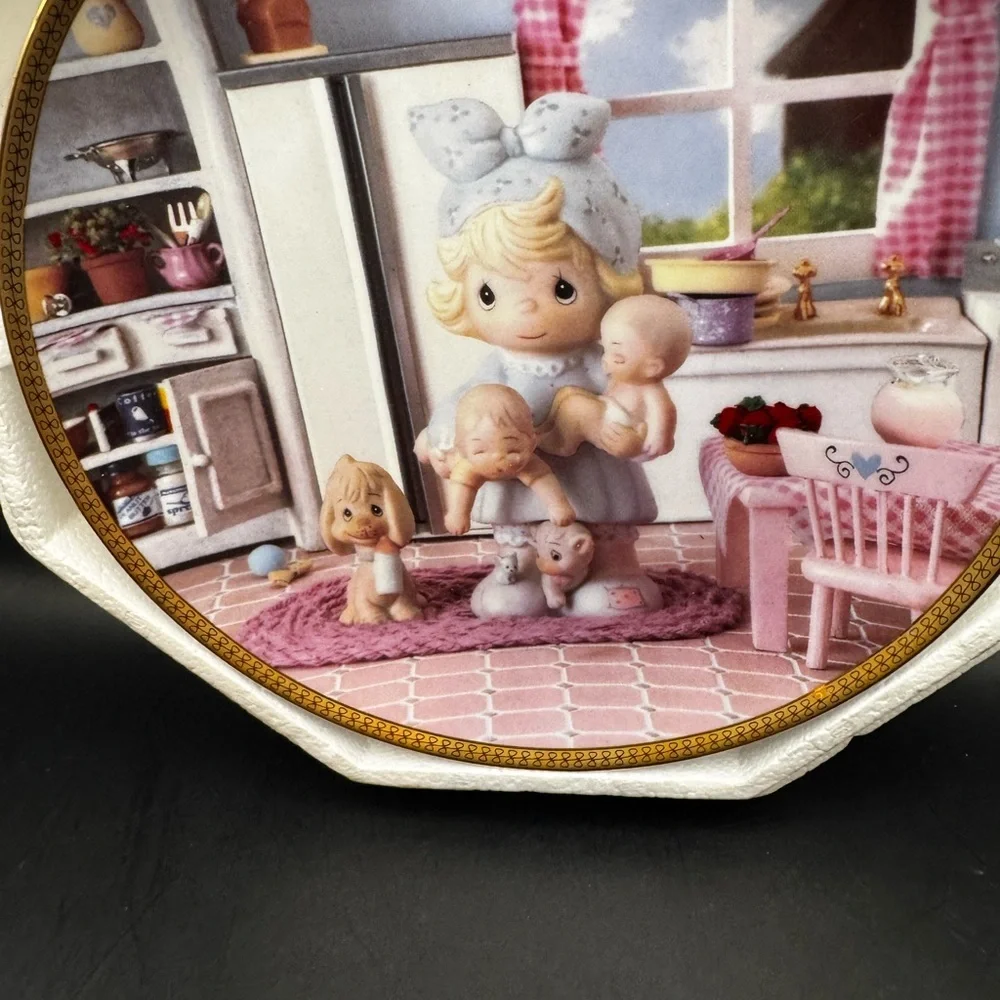 Plate Sharing Life's Precious Moments The Joy of the Lord is My Strength W/ COA